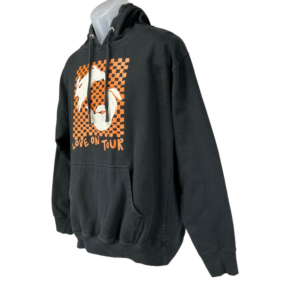 Harry Styles “Love On Tour” Bunny Black Pullover Hoodie Pullover Sweatshirt - Picture 4 of 9
